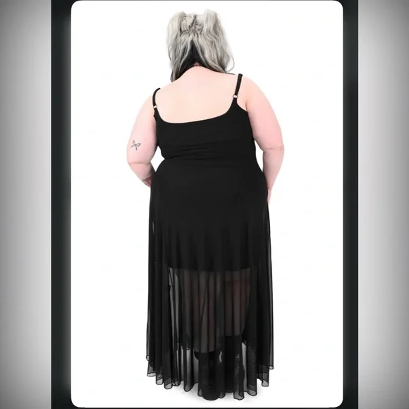 Foxblood Julia Mesh Dress 2XL sold out online - Picture 6 of 7